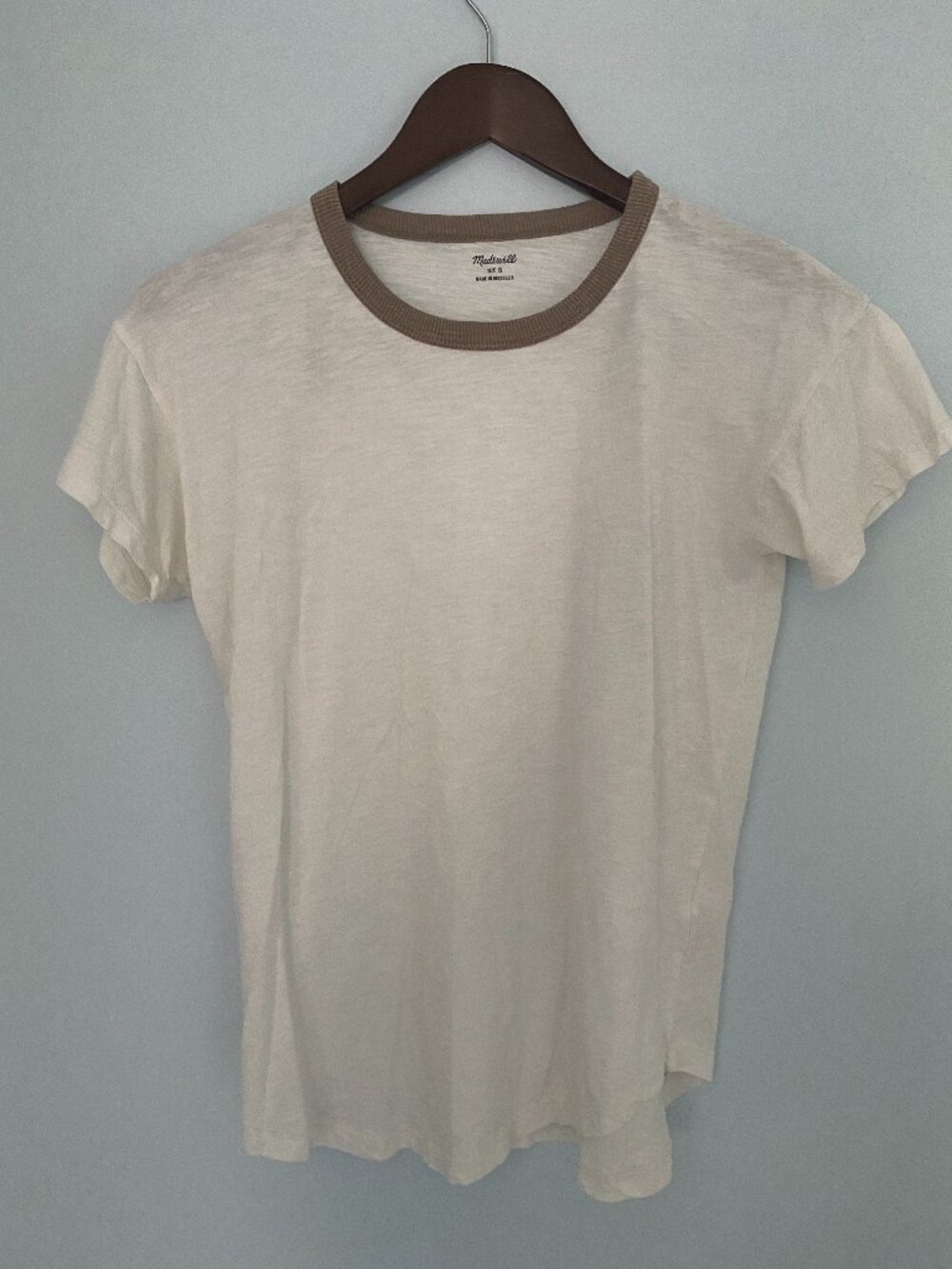 Madewell Whisper Cotton White Tee